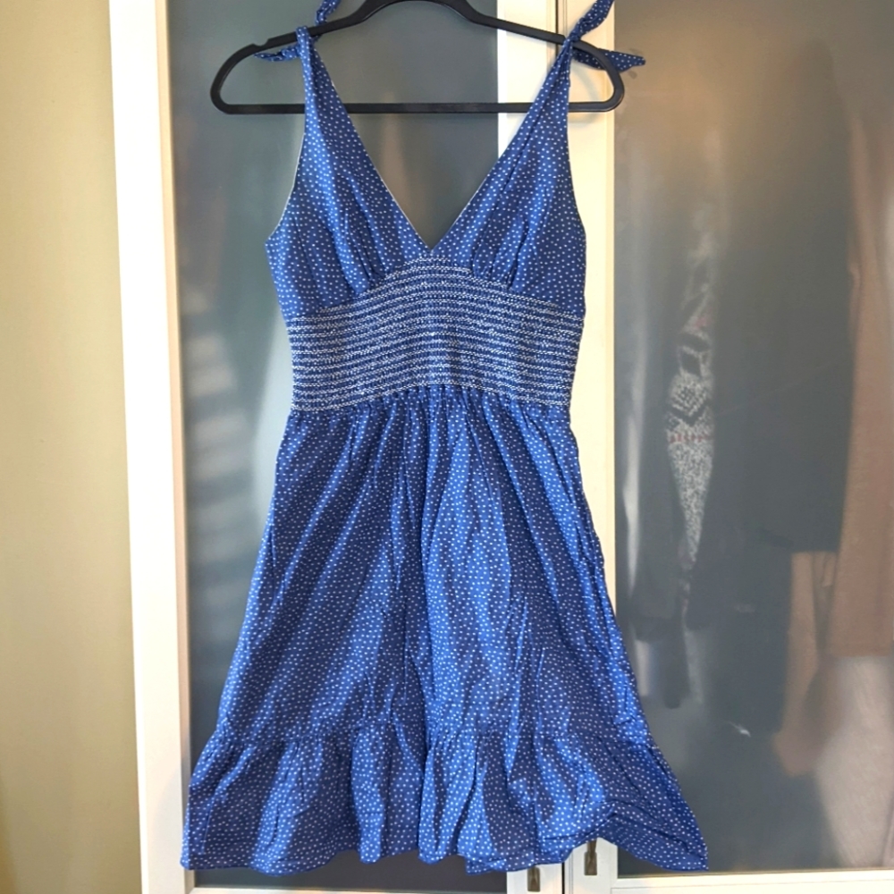 Peasant style sundress